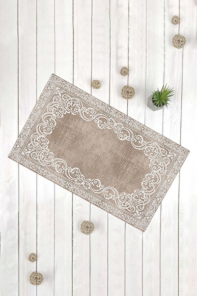 Evsebu Klasični motiv belo-smeđi višenamenski dekorativni otirač