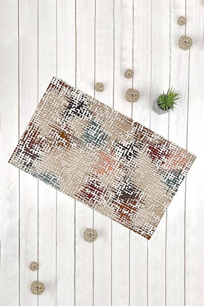 Evsebu Цветен модерен килим с многофункционален декоративен дизайн