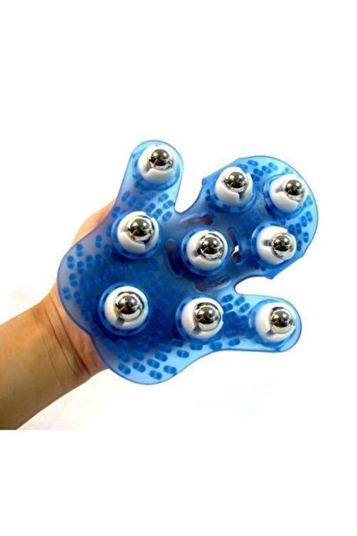 Genel Markalar 9 Bilyeli Masaj Eldiveni El Şeklinde Omuz Bacak Masaj Aleti