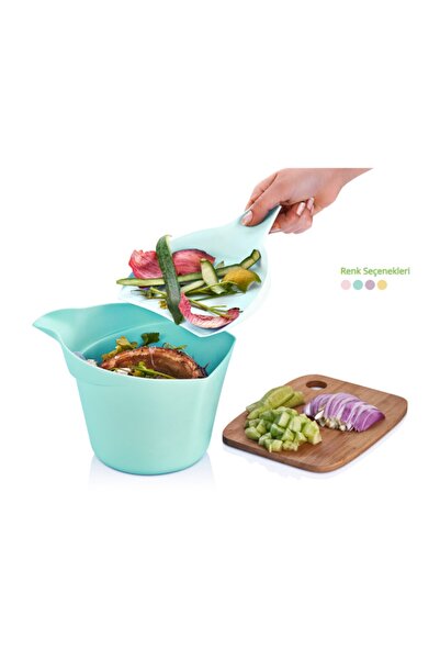 Çokuygunuz 2 Adet Plastik Faraşlı Tezgah Üstü Mini Çöp Kovası Çöp Toplayıcı