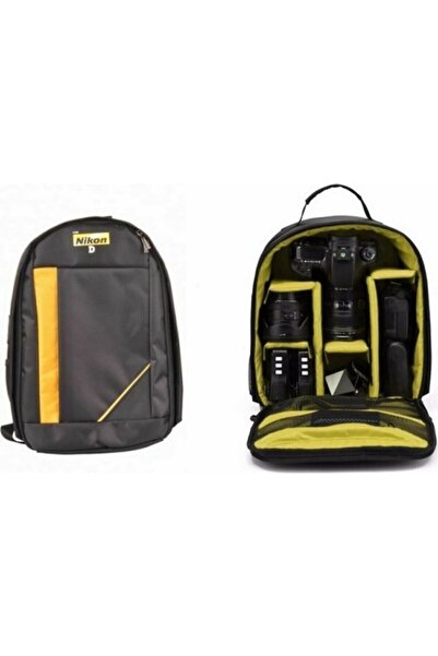 Deyatech Canon Sırt Çantası Nikon Sırt Çantası Çift Askılı