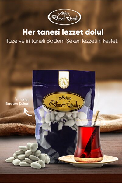 Şekerci Ahmet Efendi Badem Şekeri 1 Kg
