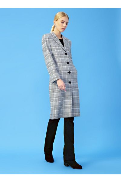 Derin Mermerci X Boyner Women's Gray Top Coat