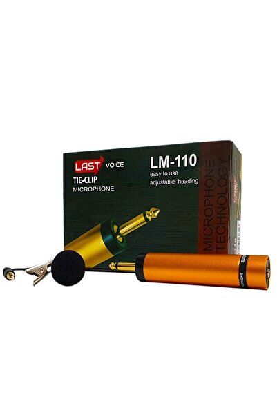 Lastvoice Lm-110 Profesyonel Kablolu Cami Yaka Mikrofonu