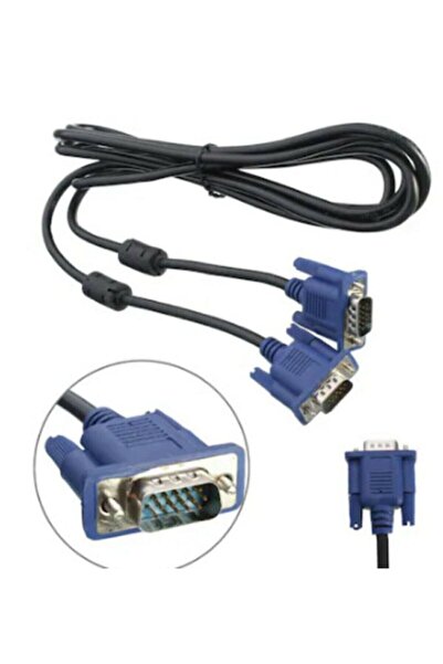 NcpLine 1.5m 1,5mt 1.5 Metre Filtreli Vga Wga Kablo Monitör Lcd Led Tv Televi...