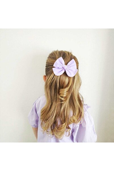 NEW BOWS BANDS Kız Çocuk Ve Bebek Lila Toka