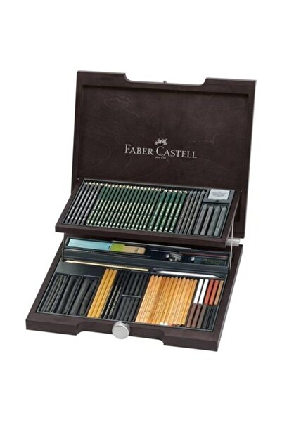 Faber Castell Faber-castell Pitt Monochrome Karakalem Eskiz Çizim Resim Seti ...