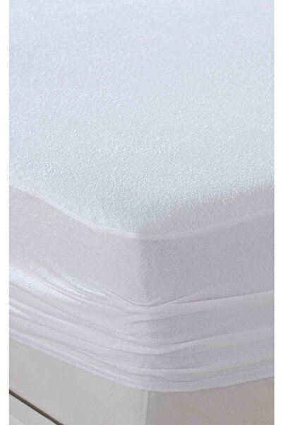 Genel Markalar Çift Kişilik Yatak Alezi Sıvı Geçirmez Pamuklu Fitted 160x200 Cm