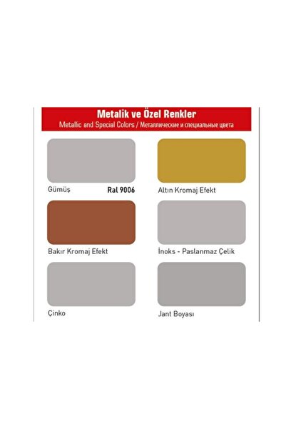 MxS - Inox - Paslanmaz Çelik - Gümüş - Akrilik Sprey Boya / 400 ml