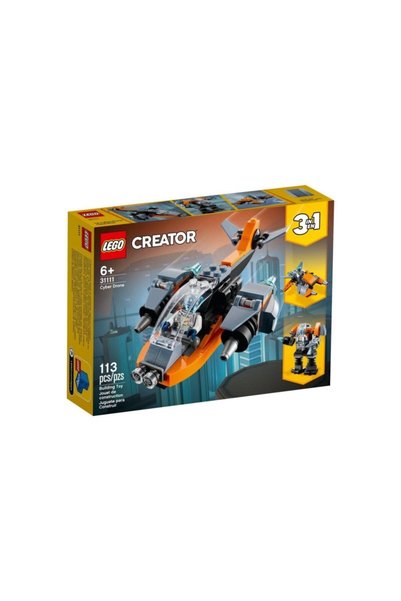 LEGO Creator 3-in-1 Cyber Drone (31111) Building Set
