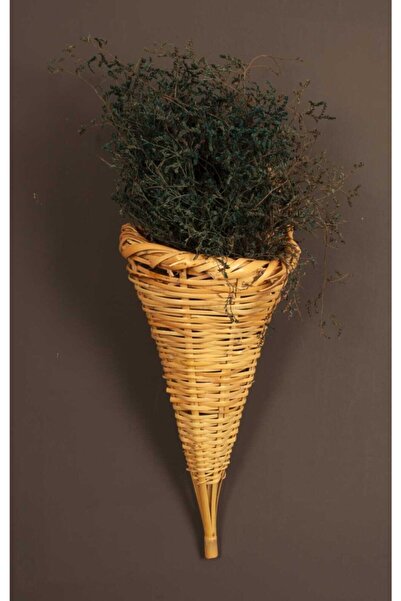 ötay Mini Duvar Saksısı Kapı Önü Gazetelik Çiçeklik Pampas Vazosu