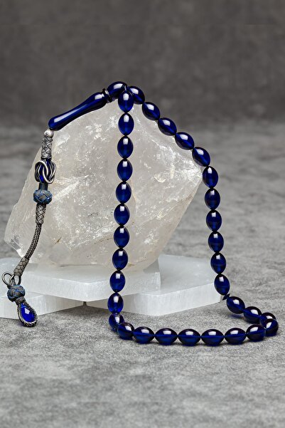 OTTOTESBİH Χάντρες προσευχής κεχριμπαριού φωτιάς