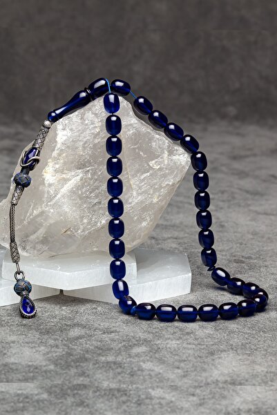 OTTOTESBİH Mărgele de rugăciune cadou pentru bărbați, mărgele de rugăciune de chihlimbar de foc, mărgele de rugăciune de chihlimbar stoarse