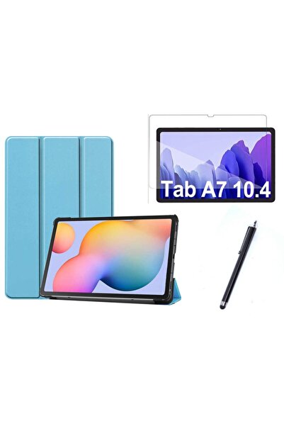 Nezih Case Samsung Galaxy Tab A7 T500 Uyumlu Smart Cover Tablet Kılıfı Ekran ...