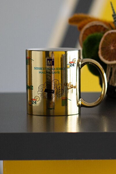 Hediyelen Serbest Muhasebeci Mali Müşavir Gold Kupa Bardak