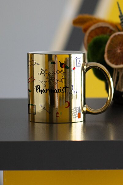 Hediyelen Pharmacist Gold Kupa Bardak