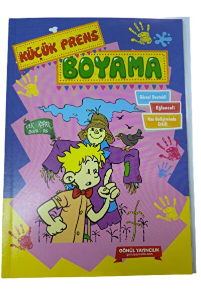 GÖNÜL YAYINCILIK Küçük Prens Çek Kopart Boyama Kitabı Mavi