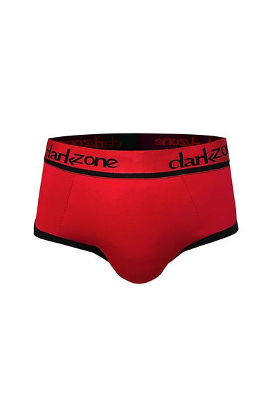 darkzone Plain Red Men's Hipster Slip