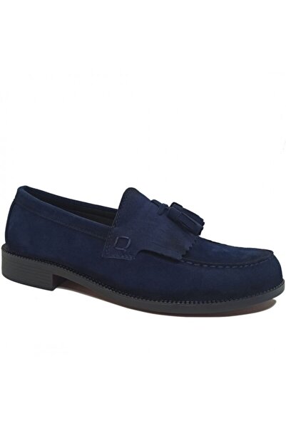 Modamela E431 Lacivert Süet Corcik Erkek Ayakkabı