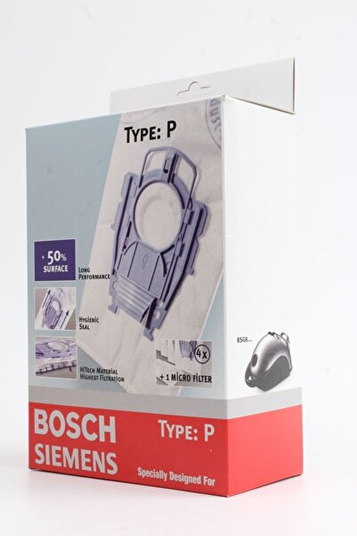 Supurgeavm Bosch Bsg 82515 - 4 τεμάχια σκούπας σακούλες σκόνης