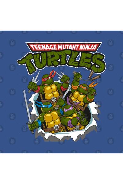 Pixxa 80s Teenage Mutant Ninja Turtles Kupa Bardak