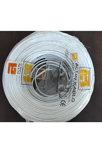 Altın 100 Metre 2x,0,75 Mm2 Kordon Kablo Tam Bakır