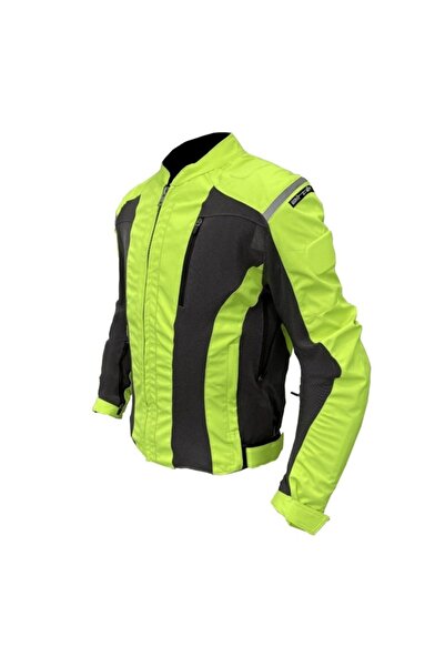 Anka Hp Air Teh 4 Korumalı Neon Yazlık Motosiklet Montu L Beden