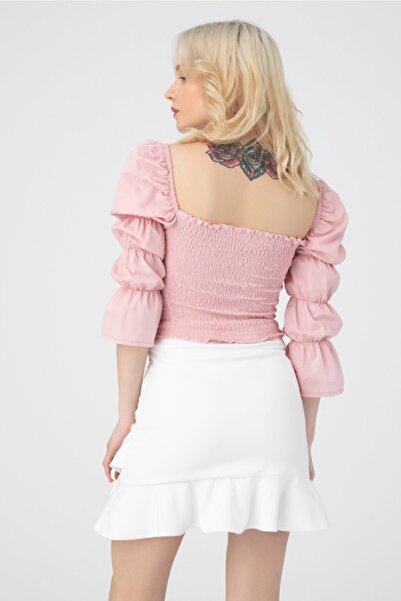 BERFUĞ KIRAN Gathered Hürrem Skirt