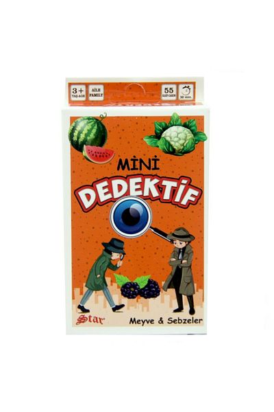 Star Okey Star Mini Detective Card Game