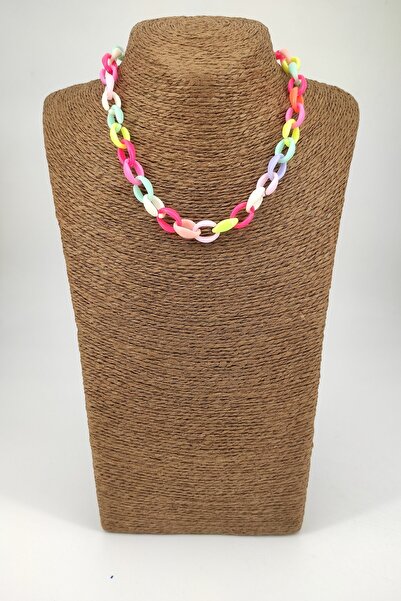 Cocopelli Concept El Yapımı Renkli Zincir Kolye