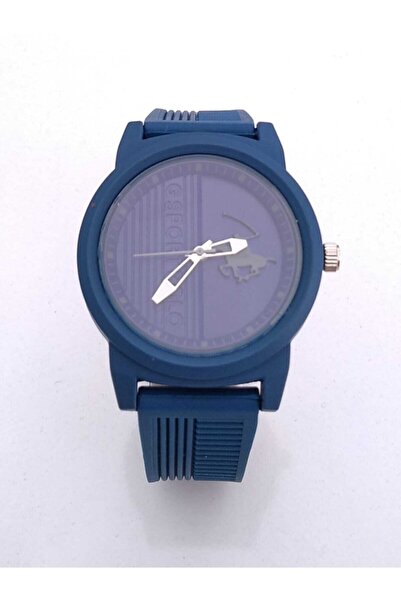G Sport POLO Silikon Analog Saat Mavi Renk