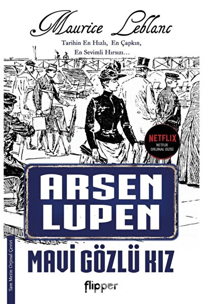 Genel Markalar Mavi Gözlü Kız   Arsen Lüpen / Flipper Yayıncılık / Maurice Le...