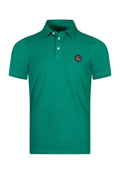 LAYYAGOSTA Men's Polo Neck T-shirt