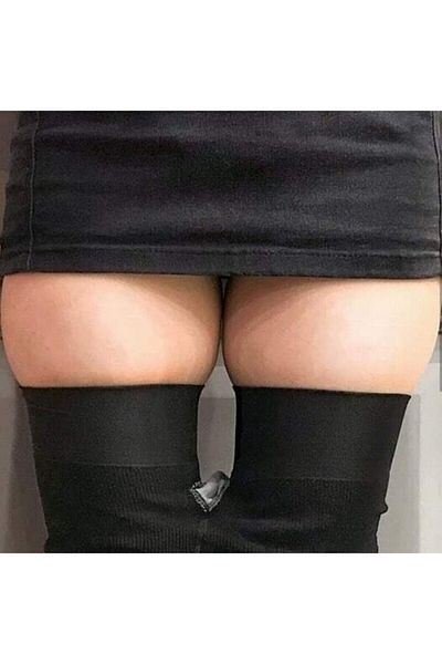 Momslab Black Women's Tights Corset