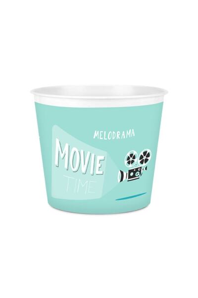 purple secret ديكور دلو الذرة الفشار