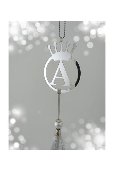 Aker Hediyelik A Harfi Çift Taraflı Ayna A Yazılı Harf Ayna Pleksi Araba Diki...