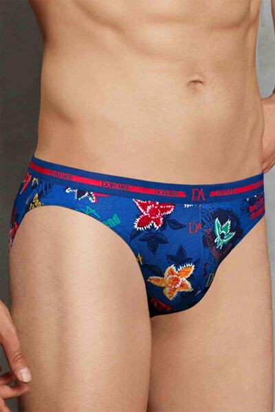 Doreanse Ανδρικά εσώρουχα slip 1381 - από βαμβάκι modal, με σχέδια και γράμματα