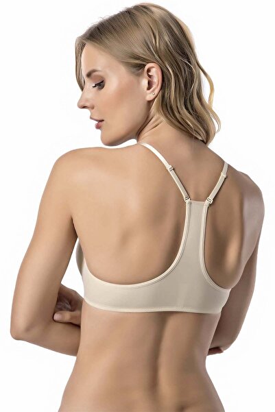 Gawzera حمالة صدر رياضية Le Jeardin 7037 Babette قابلة للفتح من الأمام ومتقاط...