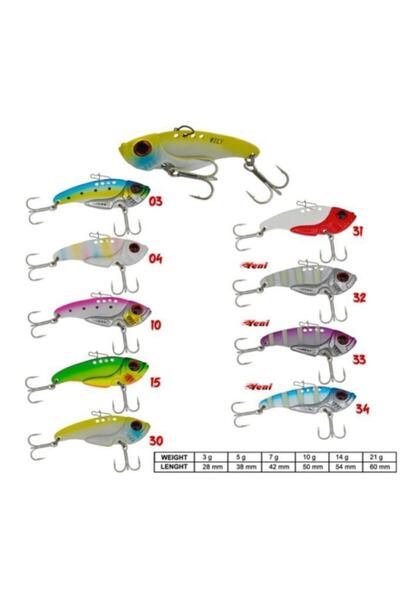 Wily Spoiled Vibrasyon Jig 7 gr 4.2 Cm