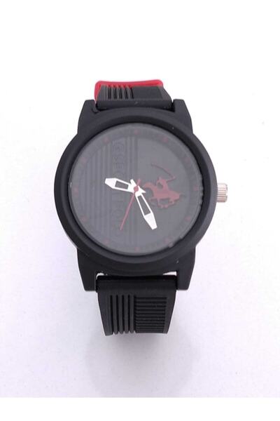 Genel Markalar G Sport Polo Silikon Kordon Siyah Renk Saat