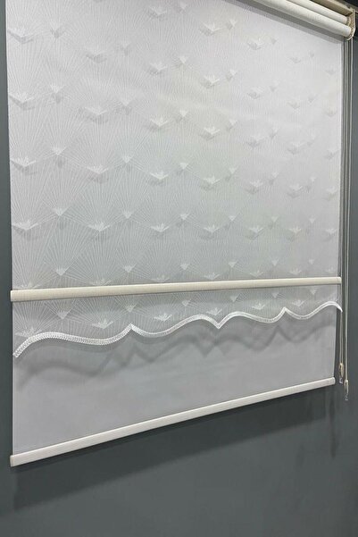 CEYHAN STORE Çift Mekanizmalı Tül Stor Perde