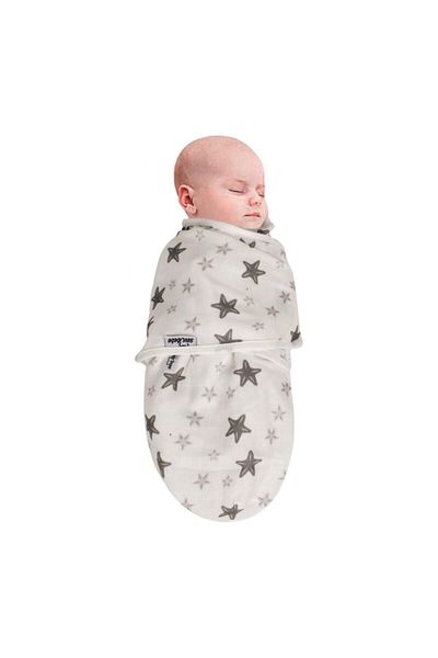 Sevi Bebe Space Patterned Organic Muslin Swaddle