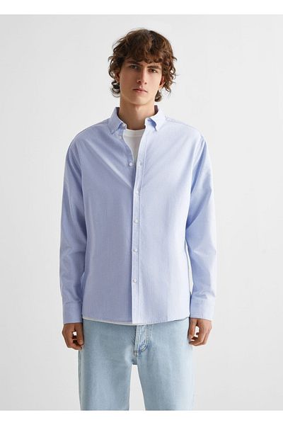 Mango Teen Tricou Albastru Pentru Copii