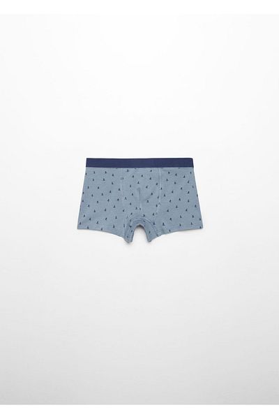 MANGO Kids Set de pijamale portocalii pentru copii