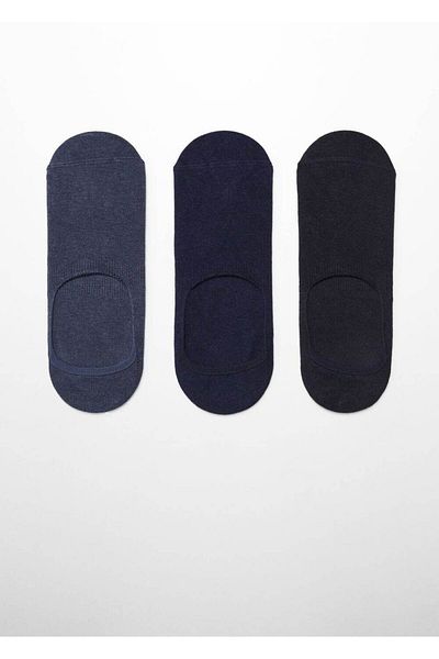 MANGO Man 3 pairs of cotton socks