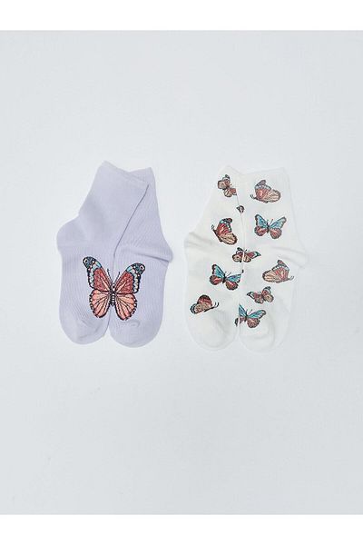 LC Waikiki LCW DREAM Patterned Girl's Socket Socks 5-Pack