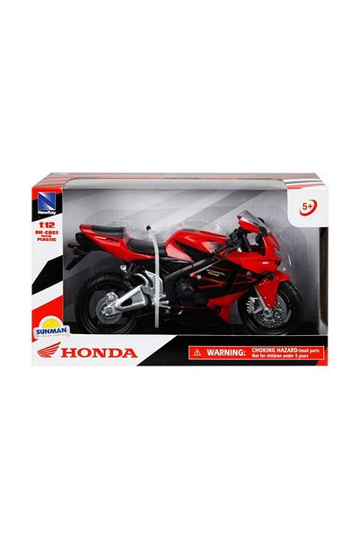 Sunman Honda Cbr 600 Red Model Motorcycle 1/12 Scale