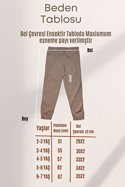 Asortik Kids Boys' Linen Trousers - Comfortable and Stylish Design