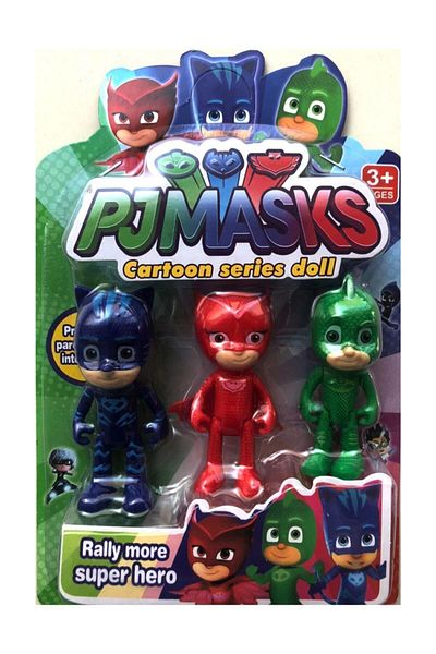 PJMASKS مجموعة من 3 أشكال