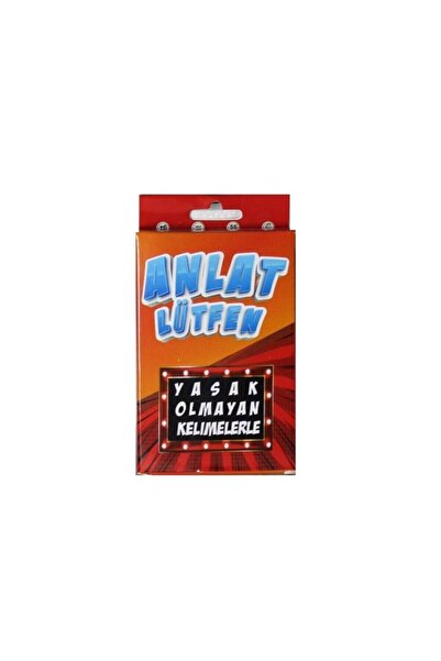 Genel Markalar Eğitici Erkek Çocuk Oyuncak Yasak Olmayan Kelimelerle Anlat Lü...